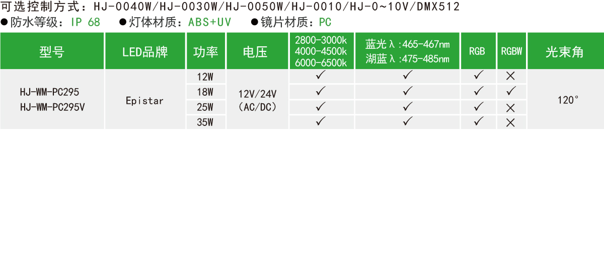 HJ-WM-PC295（V）