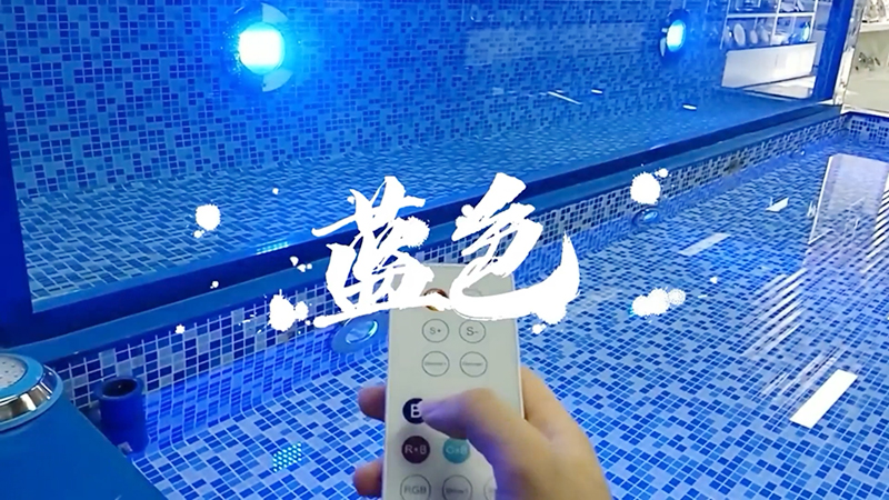 LED泳池水下灯光遥控器切换颜色模式