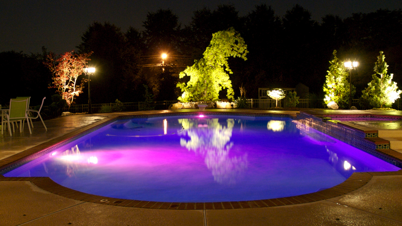 RGB全彩泳池水下灯
