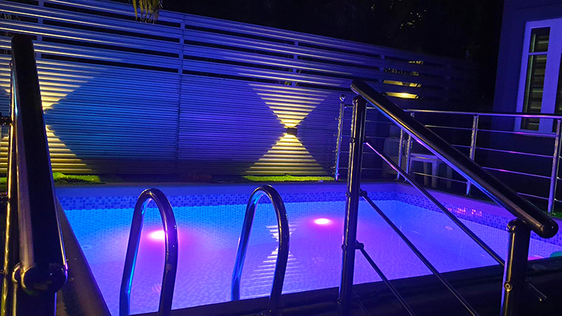 RGB全彩泳池水下灯