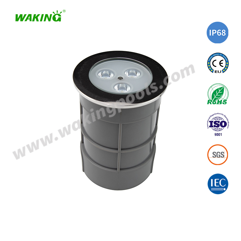 HJ-RC-SS75L 暖白光12V水下灯DC24V小筒灯LED泳池水底灯