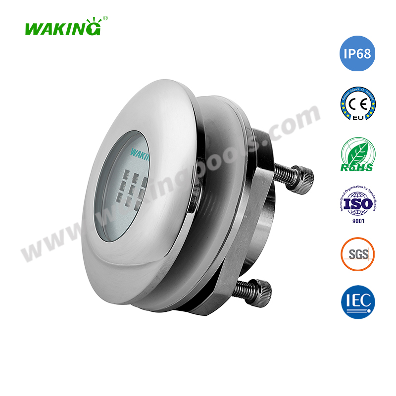 HJ-BL98 游艇灯不锈钢船灯七彩RGB射灯船用水下灯水底灯