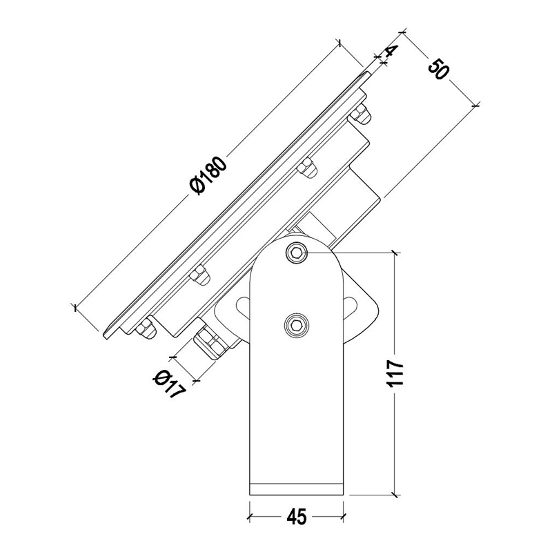 HJ-SL180 跨境LED水底喷泉射灯RGB景观水下投光灯