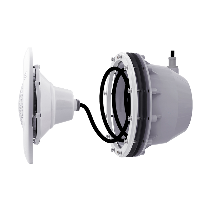 HJ-RC-PC280V 水底游泳池氛围灯预埋式胶膜池水下壁灯