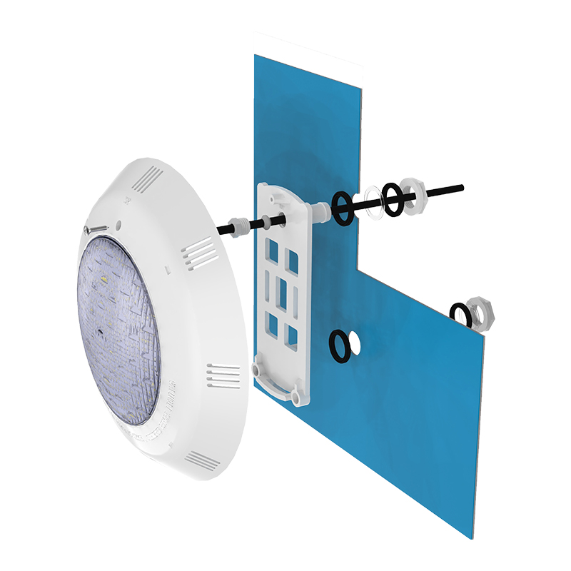 WM-PC295V 胶膜池LED水下侧挂壁灯跨境亚马逊水底泳池灯