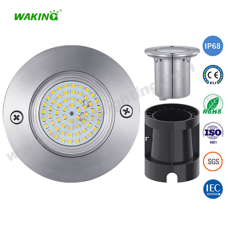 HJ-RC-SS105/SS105L 嵌入式泳池筒灯射灯水底地埋灯