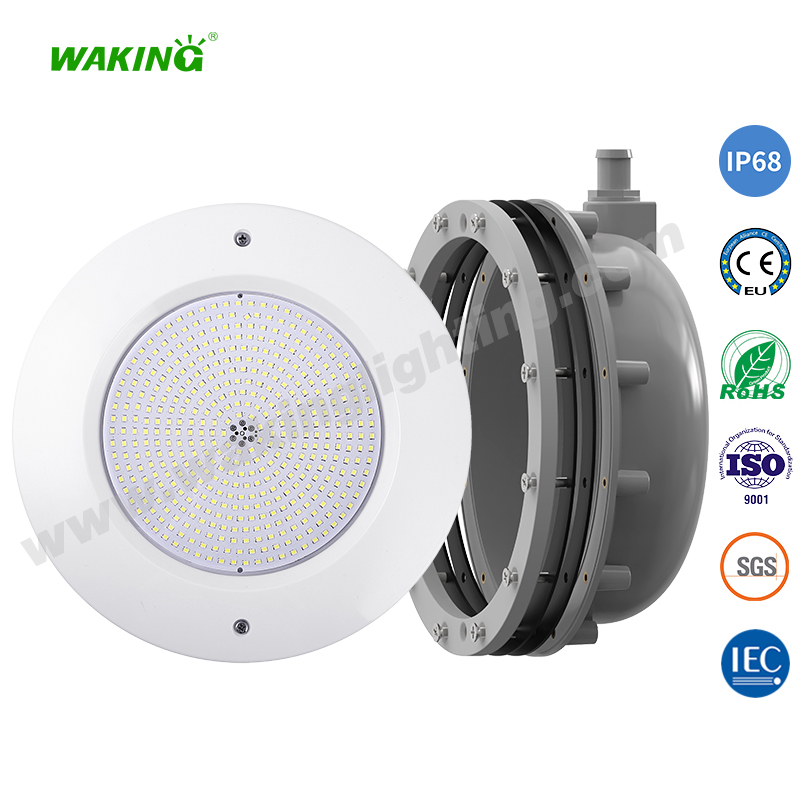 HJ-RC-PC282V 土建胶膜池水下灯RGB七彩泳池夜光灯